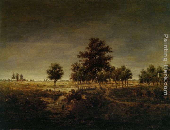 Theodore Rousseau The Forest at Fountainbleu